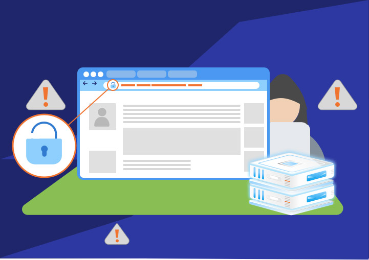 unsecure website